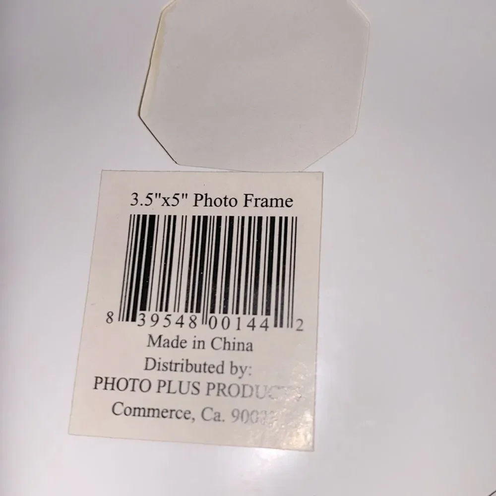 Photo Plus Products Curved Glass Double Picture Frame Silver Beveled 3.5x5 Clear
